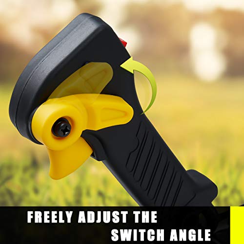 MELLCOM 76cc, 4-Stroke Engine Gas Powered Backpack Leaf Blower, Adjust The Switch Freely, High Efficiency, Low Fuel Consumption, Low Pollution 750CFM