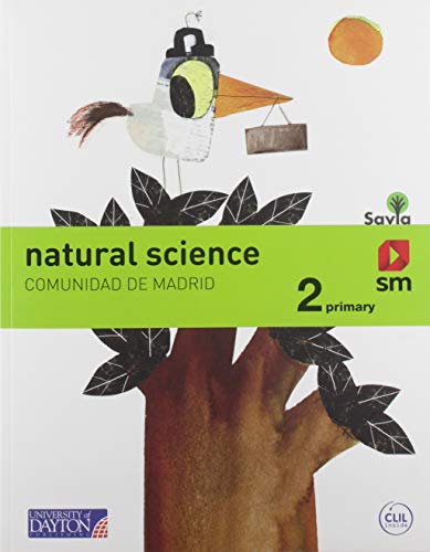 Portada de Natural science. 2 Primary. Savia . Madrid