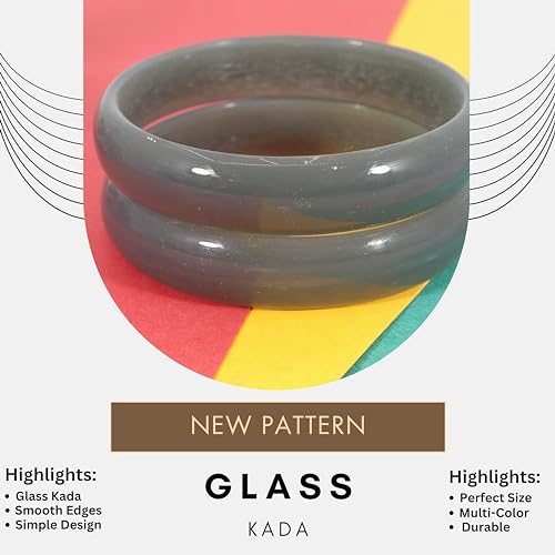 Image of NMII Glass Bangles Set for Women & Girls