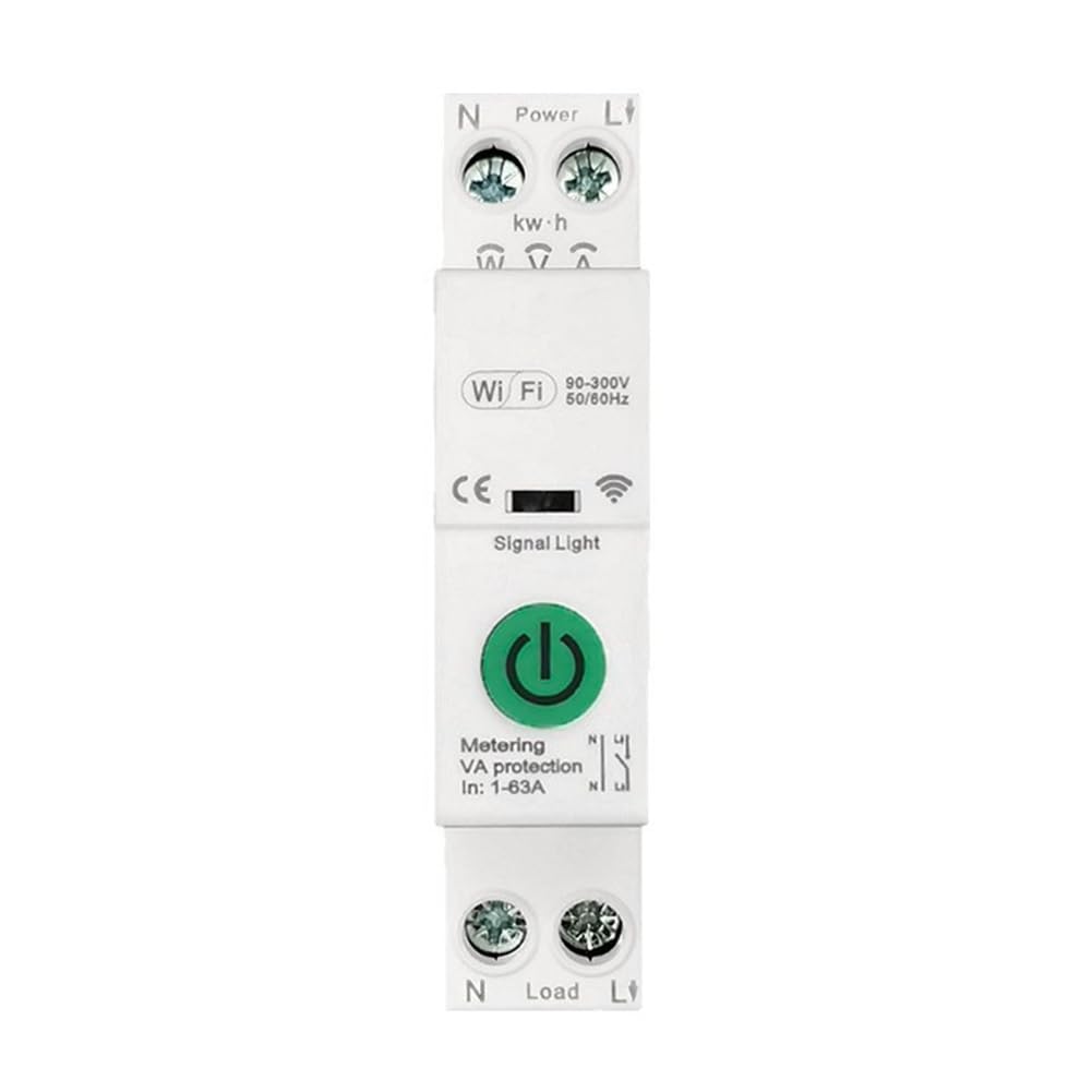 Evita sobrecargas con este Interruptor Inteligente Tuya WiFi 1P+N
