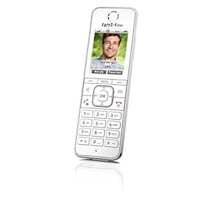 AVM FRITZ!Fon C6 DECT-comforttelefoon (hoogwaardig kleurendisplay, HD-telefonie, internet-/comfortdiensten, besturing…