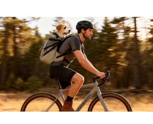 Image of Wakytu Dog Backpack Carrier for Small Dogs,Pet Carrier for Travel & Hiking | Hands-Free Puppy Backpack,Adjustable Padded Breathable Straps,Ergonomic Front Facing Dog Carrier Backpack