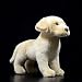 MQJ 27-28 cm Lungo Lifelike Alaskan Malamute Peluche Peluche, Brown/Blue Eyes Soft Cucciolo Peluche Animale Peluche Peluche Real-Life,Labrador Retriever,20Cm-25Cm.