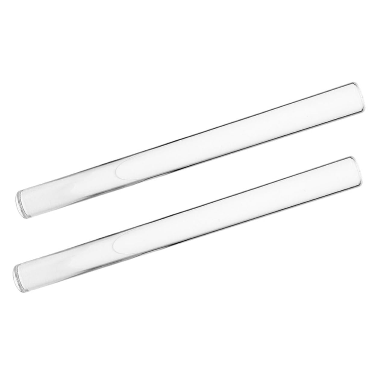 2 Pièces Fondant Rouleau À Pâtisserie Acrylique Antiadhésif Fondant Rouleau Pâte Rouleau Cuisine Décoration Outils pour Fondant Cookie Pâtisserie Pizza Argile Pâte