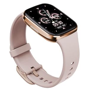 Verschiedene Funktionen Fitness-Tracker, kompatibel mit Android und iOS, GPS-Smartwatch, Sauerstofferkennung im Sangre, Pink Q23