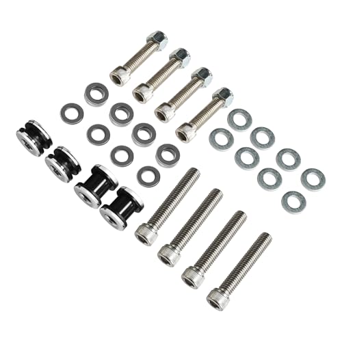 Kit de herrajes de fijación para alforjas duras Green-L compatible con Harley Softail Fat Boy FLSTF Deluxe FLSTN 2008-2017 miniatura 3