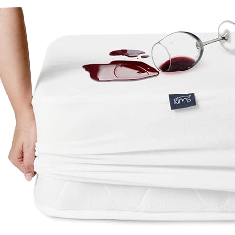 KINNS King Size Waterproof Mattress Protector Cover
