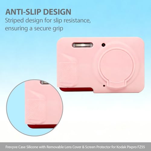Funda silicona para cámara Kodak PIXPRO FZ55 miniatura 6