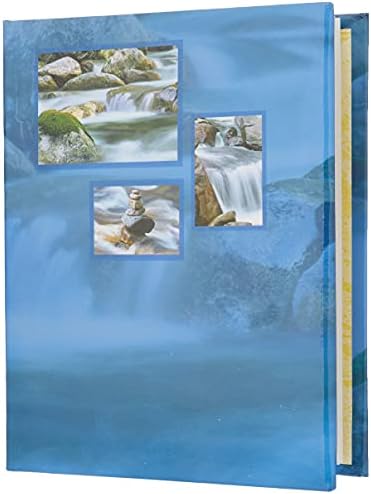 Hama 106263 Singo Photo Album 13 x 16.5cm | 200 Pages Nature, Minimax Aqua, 10×15/100