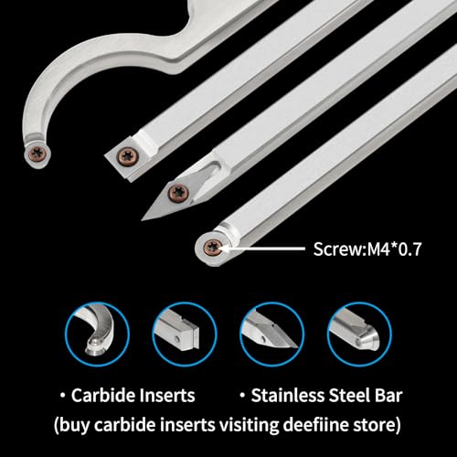 DEEFIINE Carbide Tools with Bowl Sander