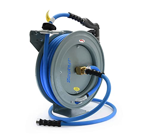 Image of Zephyr Heavy-Duty Auto-Retractable Water /Garden Hose Reel (Industrial-Grade) Made in India