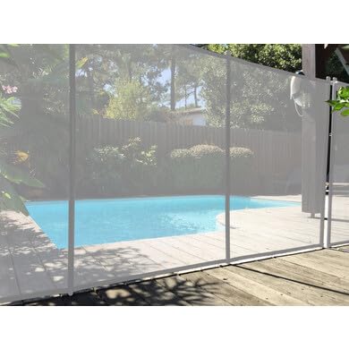 OOGarden - Barrière de sécurité Grise Souple pour Piscine - Longueur au Choix
