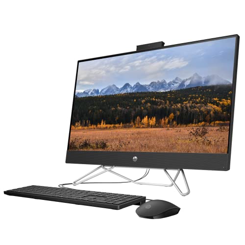 Hp 27 All-In-One Desktop, 27" Fhd Screen, Amd Ryzen 5 5625U Processor, 32Gb Ddr4 Ram, 2Tb Pcie Ssd, Pop-Up Webcam, Rj45, Hdmi, Wi-Fi 6, Wired Kb & Mouse, Windows 11 Home, Black #TOP3
