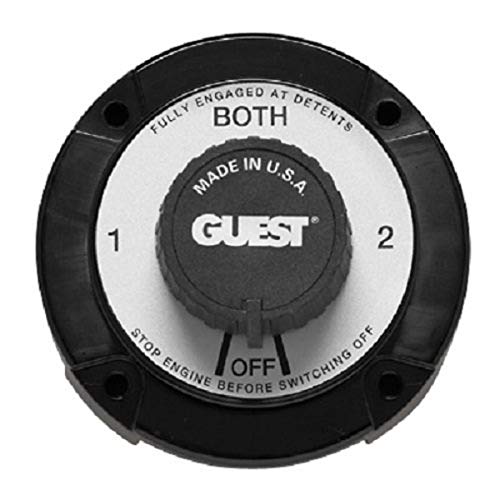 Guest 2111A Battery Selector Switch, Universal Mount without AFD
