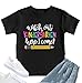 Qkdemfa First Day of School Shirt Girls Boys Watch Out Kindergarten Here I Come Tshirt Kids Back to School Shirt Toddler Tees Black