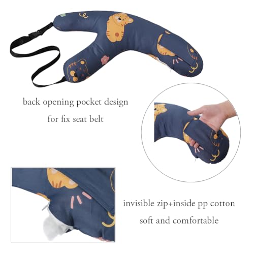 Almohada de algodón tamaño Y para cuello cervical miniatura 6