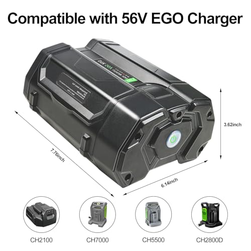Image of DTK Replacement for EGO 56V Battery BA2800 BA4200 BA1400 Compatible with 56 Volt Power Tools Batteries 5.3Ah