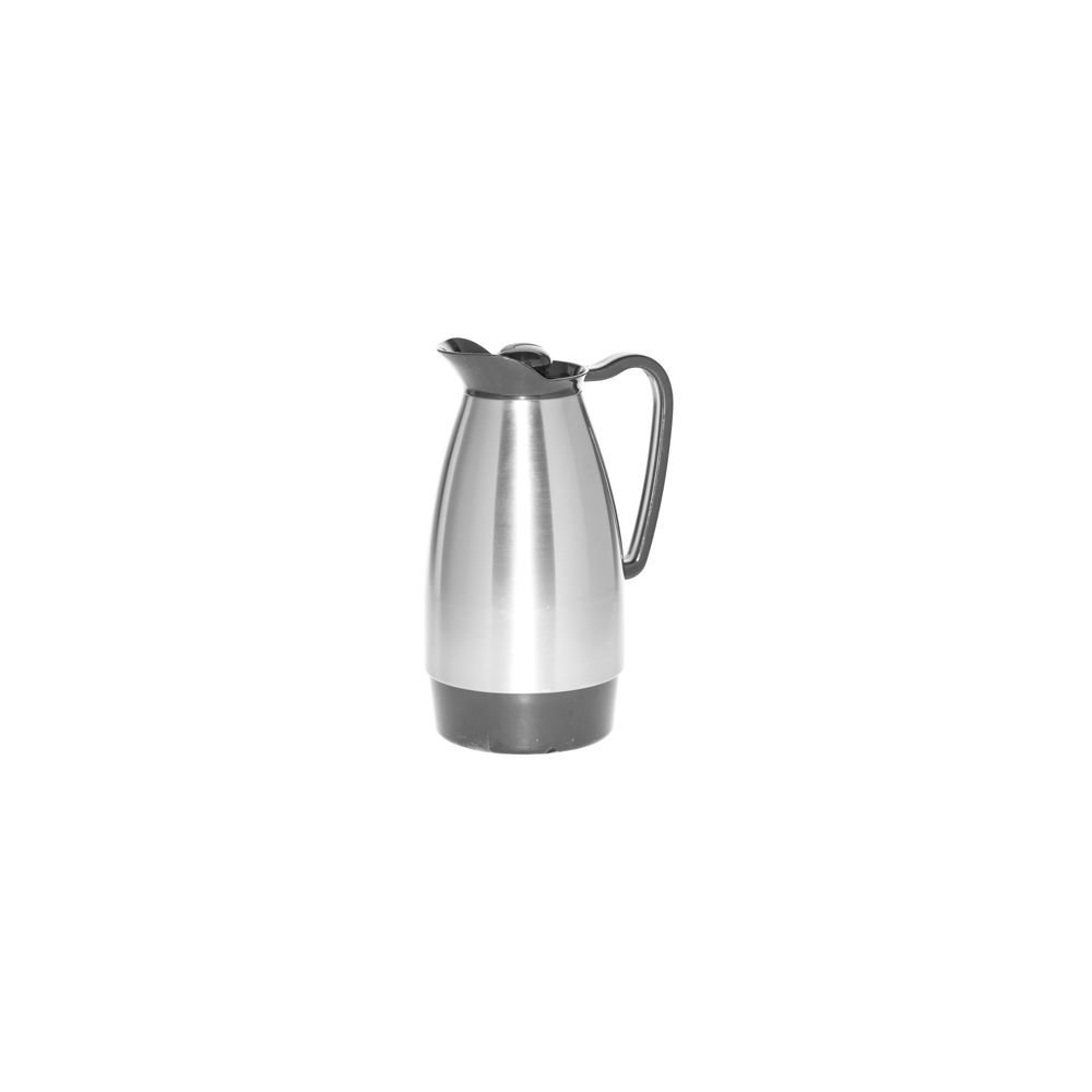 S/S Classic 1 Liter Insulated Carafe by Service Ideas – 1.0 liters, Stainless Steel, Pack of 6, Model CGCS10SS