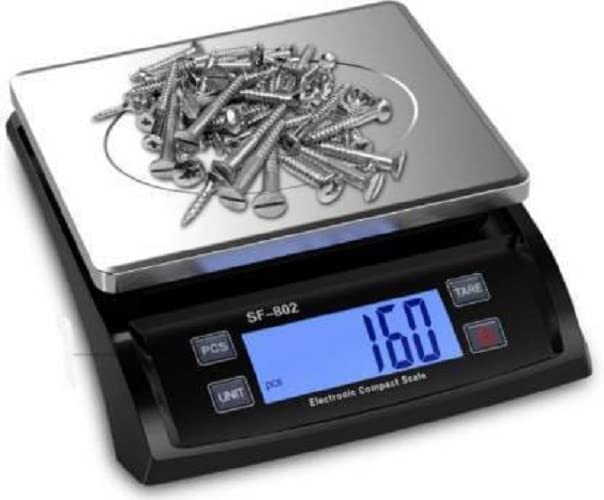 MCP SF802 Digital Kitchen Weighing Scale with screws on the platform