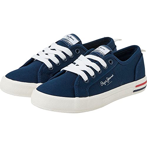 Pepe Jeans Brady Basic Boy, Zapatillas, Navy, 33 EU