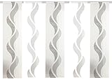 Scherli Home Fashion 095972 – 4007 Onda riel Set, plástico, marrón, 245 x 60 cm