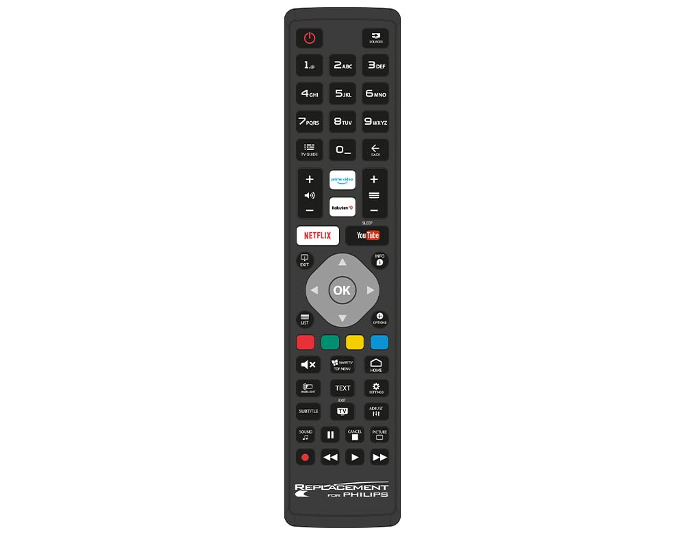 SimplyAll Compatible Télécommande pour Philips RC7540-01