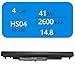 HS04 HS03 Laptop Battery for HP Spare 807956-001 807957-001 807612-421 807611-421 15-AC121DX AY009DX AY013DX AY014DX AY039WM AY041WM AY052NR AY083NR 17-X037CL X115DX TPN-I119 C125 C126 HSTNN-LB6U LB6V