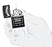 Custom Personalized Zippo Jack Daniel's Classic Windproof Lighter Free Engraving (Black WH)