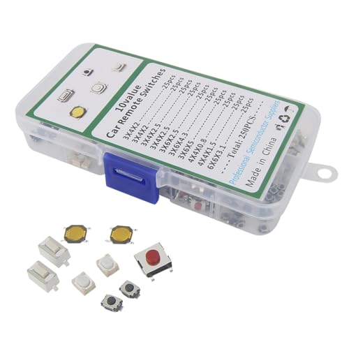 Micro-interrupteur tactile pour clé automobile : lot durable de 250 pièces de précision - 2