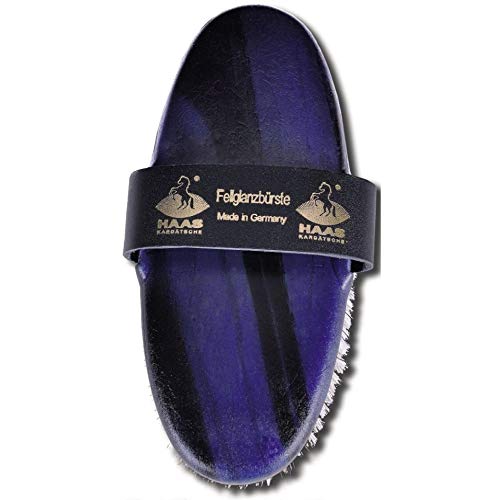 Bruza Fellglanz para caballos Haas cepillo de 200 x 85mm