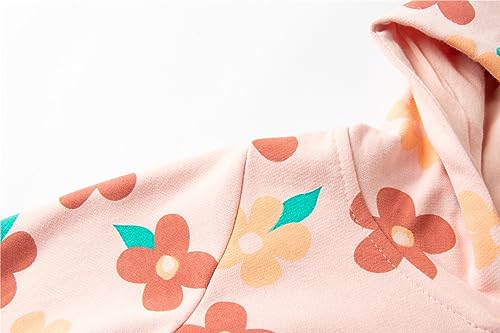 Image of Mud Kingdom Little Girls Boys Hooded Sweatshirt Jersey Cotton Pullover Fashion Spring Fall