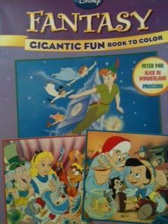 Disney's Alice in Wonderland Gigantic Fun Book To Color (3 books in 1)