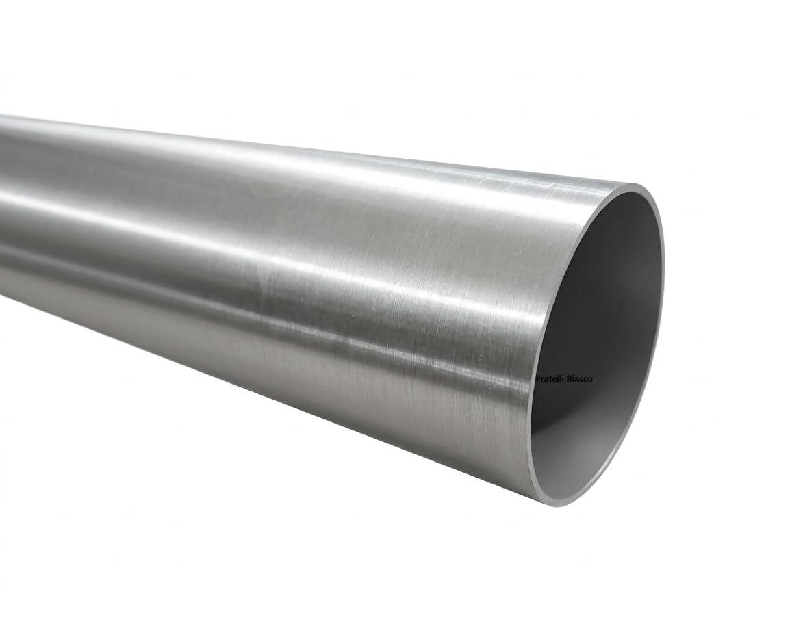 Tubo tondo in Acciaio Inox Aisi 304 Diametro 10-60.3 mm Spessore 1,5 mm Scarico 20x1,5x1000 mm
