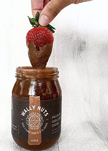 Wally Nuts - Hazelnut-Cocoa Spread Enriched With Prebiotics, 8,8 Oz | Vegan, No Palm Oil #TOP2