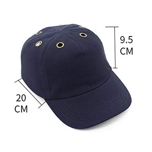homozy Boné de beisebol boné de proteção de cabeça de segurança de pouco peso chapéu duro chapéu de