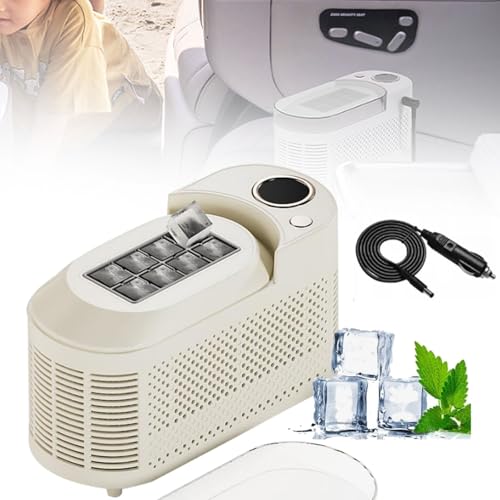 Machine à glaçons cycle rapide 10-15 min, double alimentation 12V/CA pour voyage