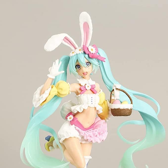 Miniatura 5 de Tavanan Miku Lindas orejas de conejo figura de acción 7.9 pulgadas exquisita ropa figura mejor colección