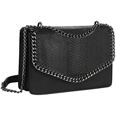 CRAZYCHIC Women's Quilted Snake Skin Bag Cover