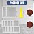 Noxfix Drywall Repair Kit with Scrapper, 12 Aluminum Patches -Repair Kit, Quick & Easy Wall Repair Kit, Effortless Drywall Patch kit Easy to Fill Holes in Home & Walls