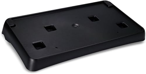 Miniatura 7 de Soporte de placa para Jeep Grand Cherokee 2017 18 19 2020  Delantero  Negro texturizado  Tipo 2  CH1068148  68277137AA