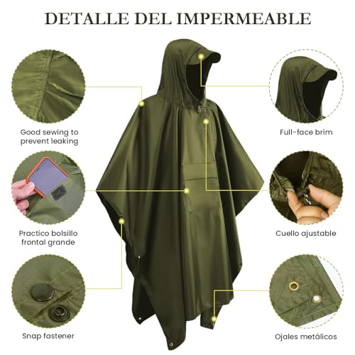 Consejos para Comprar Impermeable . 23 Impermeable marca DEESTE (2)