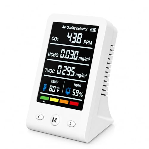 Dienmern 8-in-1 Indoor Air Quality Monitor