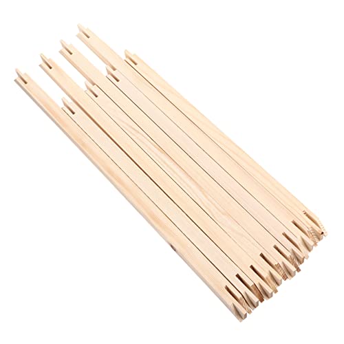 ERINGOGO 8pcs Solid Wood Diy Frame Strips for Framed Canvas Picture Frames Set 40cm 50cm