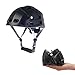 OVERADE Casque Pliable Plixi Fit pour vélo - Trottinette (Noir - S/M)