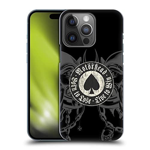 Coque rigide Motorhead iPhone 14 Pro cadeau idéal pour les fans de rock et de musique
