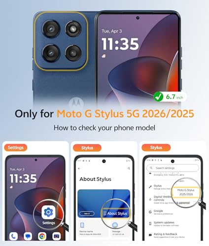 Image of FNTCASE for Moto G Stylus 5G 2026 Case: Motorola G Stylus 2025 Case [Compatible with Magsafe] Translucent Matte Cases with [Screen Protector] Military Grade Shockproof Protective Phone Cover
