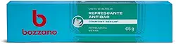 Bozzano Creme De Barbear Refrescante Mentolado Branco