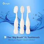 Lingito Smokers Toothbrush Wide-Head, Extra-Firm Hard-Bristle Oral Care for Tough Stains, Deep-Cleaning Manual Brush for Coffee & Tobacco-Stained Teeth, Premium Stain Removal & Brightening - (2 Pack) - Image 2