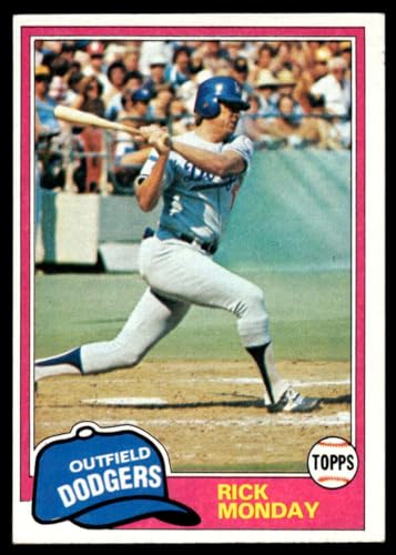 1981 Topps 726 Rick Monday NM-MT Los Angeles Dodgers Baseball
