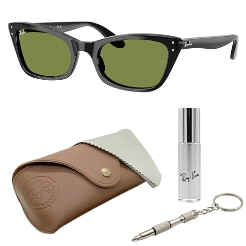 Image of Ray-Ban RB2299 LADY BURBANK Cat Eye Shaped Sunglasses for Women with Official RAYBAN Eyewear Kit
